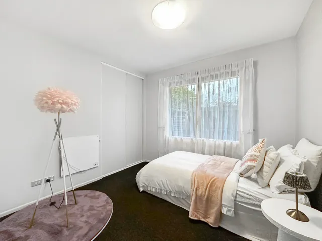 Staged bathroom